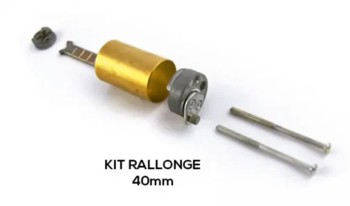 KIT RALLONGE POUR VERROU CYLINDRE ROND - IFAM - 09000