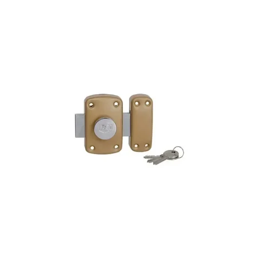 VERROU BRONZE CYL 45 ET BOUTON S'ENTROUV 26452 AL - IFAM QUINCAILLERIE DE BATIMENT - IFAM - 26450