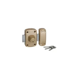 VERROU BRONZE 2 CYLINDRES 45 VARIES 27450 – IFAM QUINCAILLERIE DE BATIMENT – IFAM – 27450