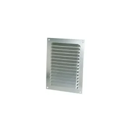 GRILLE DE VENTIL MOUSTIQ H200XL150 ARGENT – RENSON VENTILATION – 8694