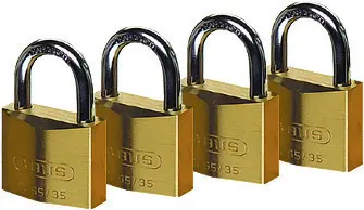 CADENAS A CLE LAITON TRADITIONNEL SERIE 65 40MM S’ENTROUVRANT N.6401 – ABUS – 65/40 KA 6401