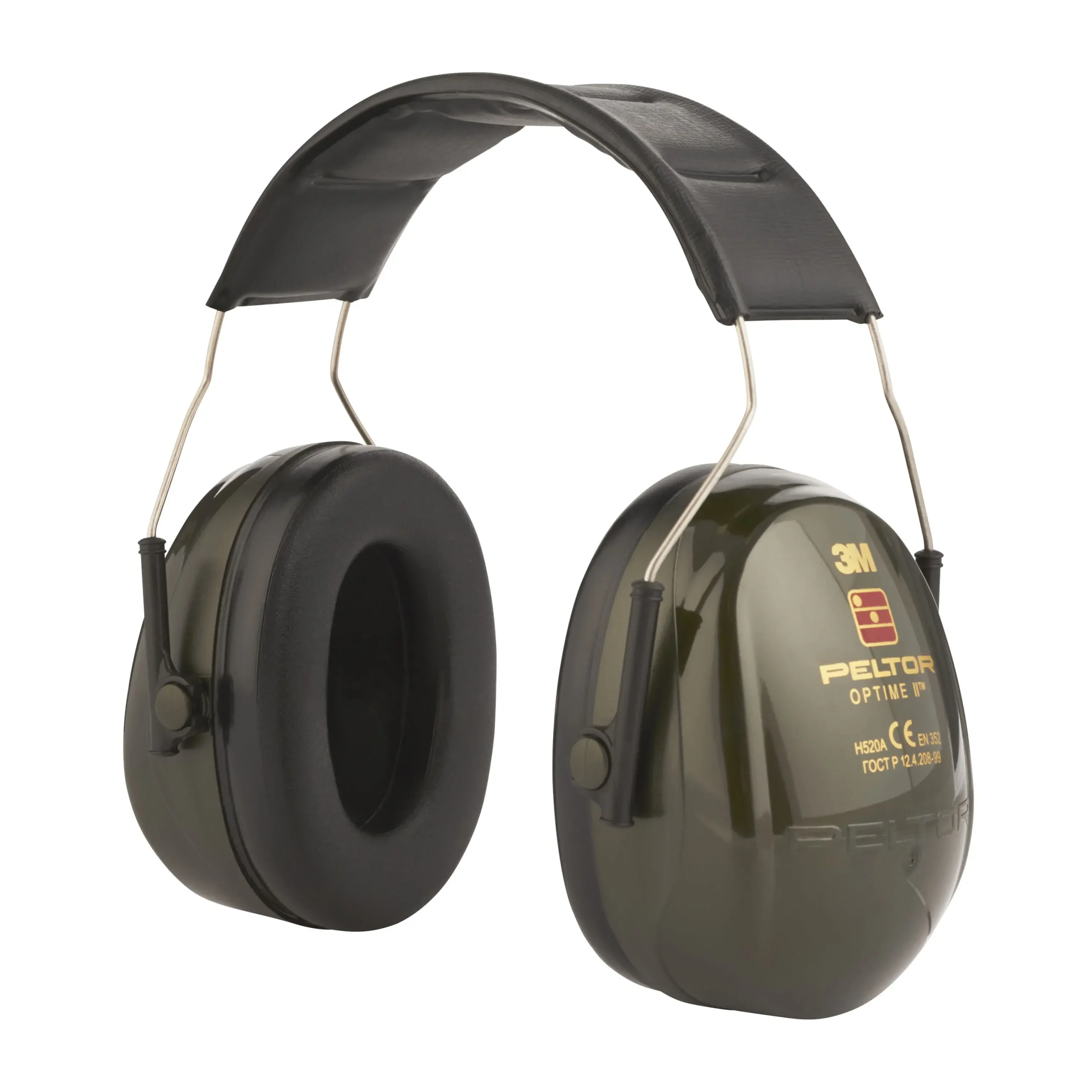 CASQUE ANTIBRUIT OPTIME II VERT SERRE TETE SNR 31 – 3M FRANCE – H52001