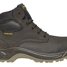 CHAUSSURE DE SECURITE HAUTE NOUMEA MARRON S3 SRC T39 – PARADE (MANUFACT FRANC. – 07NOUMEA2845 P39