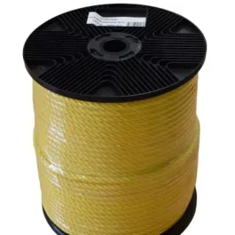 CORDAGE POLYPROPYLENE JAUNE 8MMX160M (BOBINE) – CORDERIES TOURNONAISES – C1GE0247CT