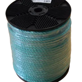 CORDAGE POLYPROPYLENE VERT 10MMX100M (BOBINE) – CORDERIES TOURNONAISES – C1GE0309CT