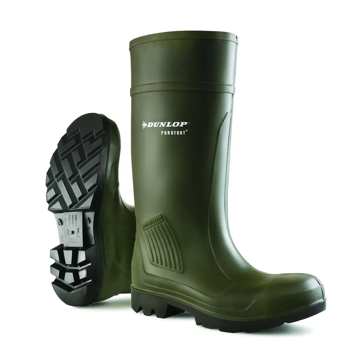 BOTTE PUROFORT VERTE SECURITE  T 38 – HEVEA BV (DUNLOP PROTECTIVE) – C462931.FR38