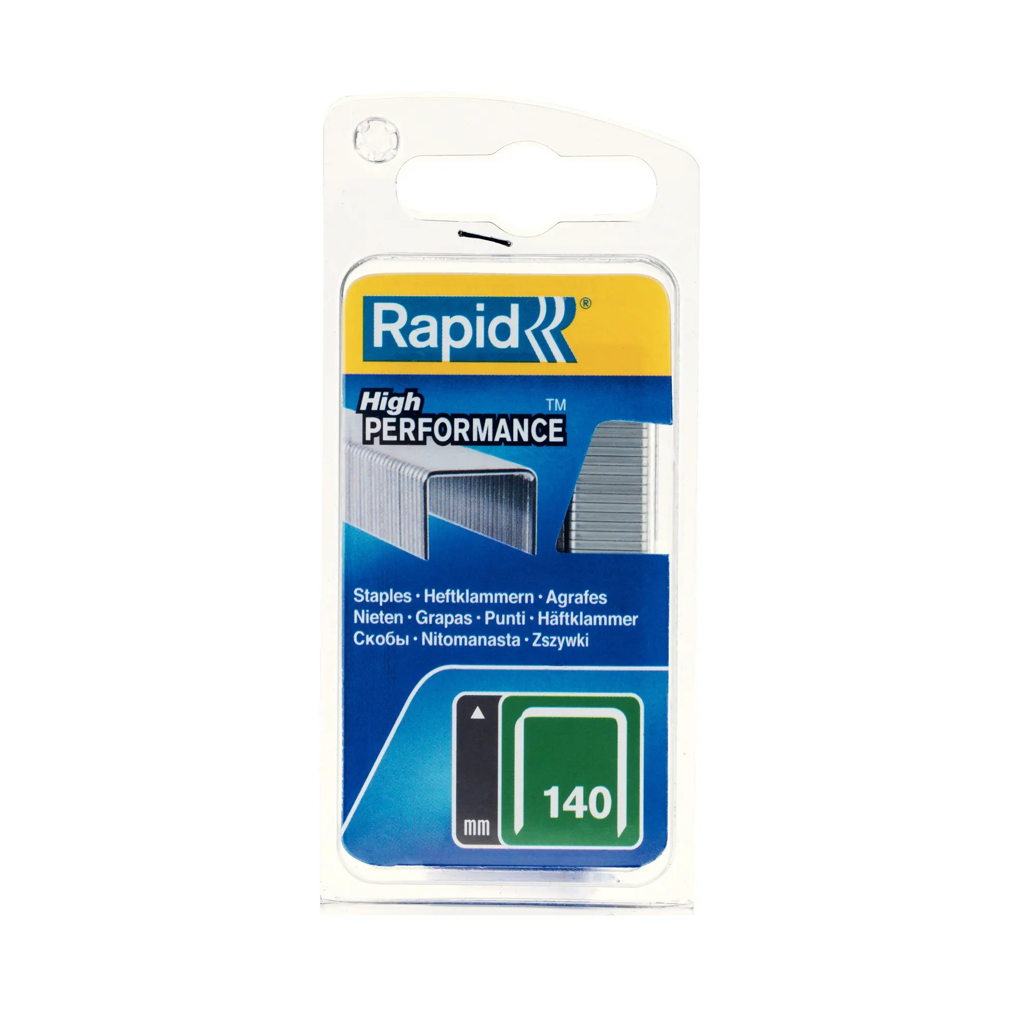 AGRAFE 140/12MM GALVA (BLISTER DE 648) – RAPID – 40109516