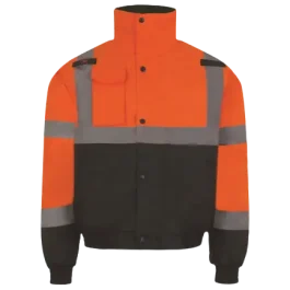 BLOUSON HAUTE VISIBILITE CARGO ORANGE/NOIR TM – TARGET SAFETY – BLOUSCARGO1ONM