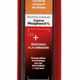 BRASURE CUIVRE PHOSPHORE 8% 2X500MM (1KG) – GUILBERT-EXPRESS – GE180B