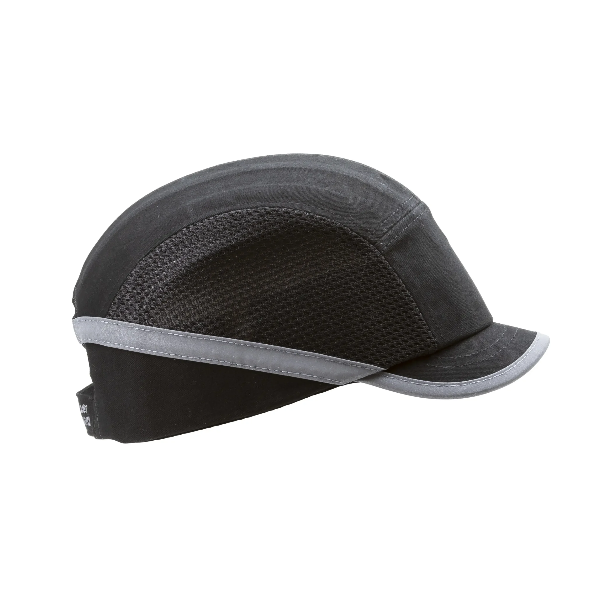 CASQUETTE ANTI-HEURT SHOCKPROOF CAP NOIRE VISIERE 3CM – COVERGUARD – 6CMS010NSI (vendu par 10)