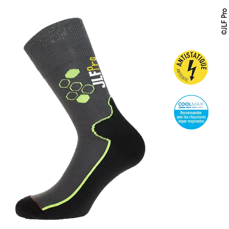 CHAUSSETTE FRAICHEUR T48/50 – JLF GROUPE – 0368AG-48/50 (vendu par 5)