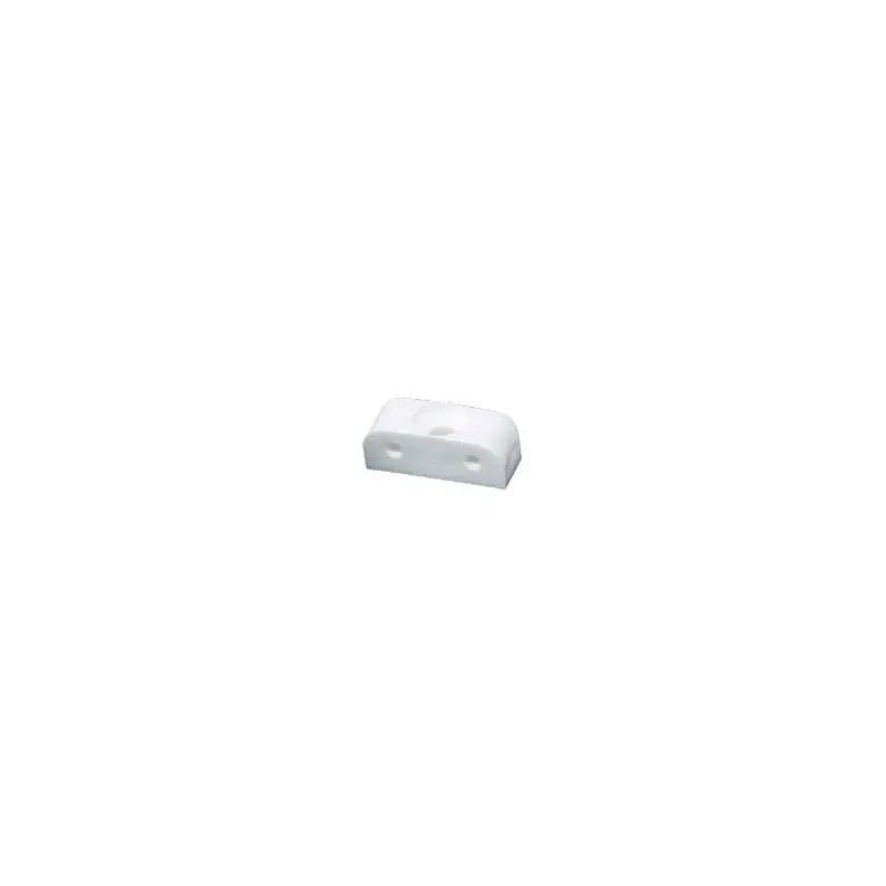 CHAPEAU TAQUET PLASTIQUE BLANC 13X35X13 – ITAR – 0015-012-200