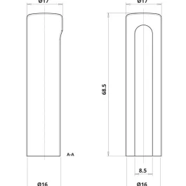 CACHE URSUS 838 D17 GRIS F9 – OTLAV – GC838170JC06