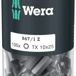 EMBOUT Z 867/1 TX 10X25 MM BTE 100 – WERA – 05072446001