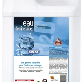 EAU DEMINERALISEE 5L – ONYX – D02050503 (vendu par 3)