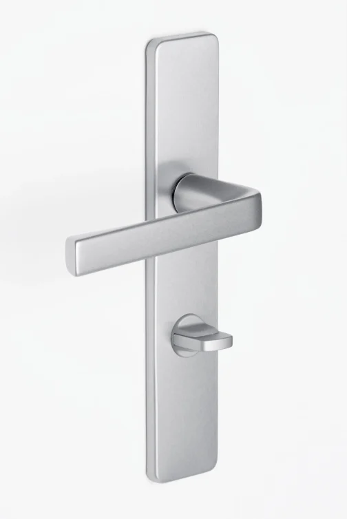 ENSEMBLE KAZA ENTRAXE 195MM CONDAMNATION ARGENT - VACHETTE - ASSA ABLOY AUBE ANJOU S.A. - 204106 – Image 2