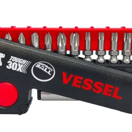 EMBOUT DE VISSAGE IMPACT BALL TX 30MM + PORTE-EMBOUT 1/4 » (ETUI DE 11) – VESSEL – 426680