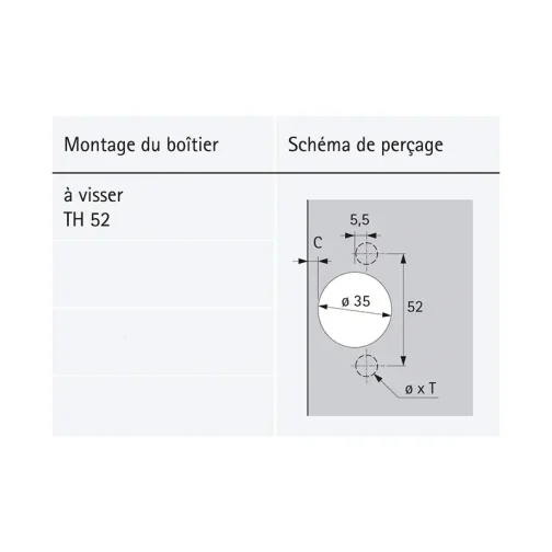 SENSYS PRTE FINE SS RESS ORT UE50 8676 B3 TH52 - HETTICH - 9 094 460 – Image 4