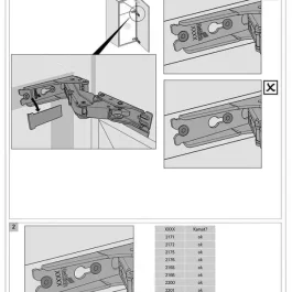 CHARNIERE SPECIALE KAMAT – HETTICH – 9 239 784