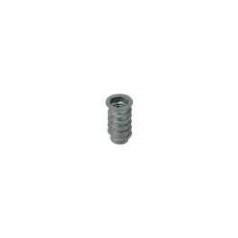 INSERT ZAMAK BRUT A VISSER M6 PAS 100 LG.13 – ITALIANA FERRAMENTA – BU01ZL00013M6 (vendu par 2)