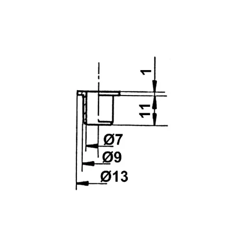 DOUILLE PVC - ITAR - 0057.003.890 (vendu par 10) – Image 3