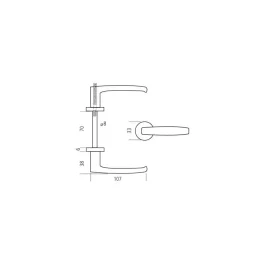 ENSEMBLE PORTE OU PORTILLON EXTERIEUR – DUVAL – ASC035505VN